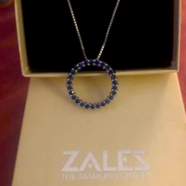 Zales Sapphire Infinity Circle 200$